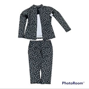 3 PACK-Clara Jacket Black Print